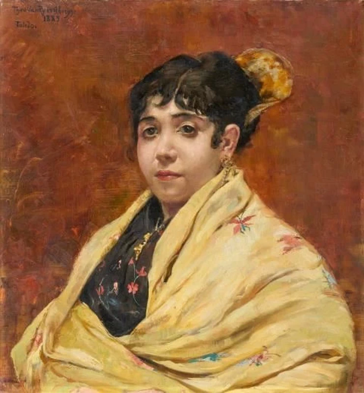 Ritratto di donna spagnola, 1883